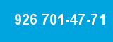 926 701-47-71